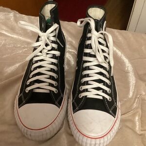 P.FFLYERS HIGH TOP  CHUCK STYLE SNEAKERS UNISEX M11 W 12.5